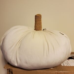 Threshold Velvet Pumpkin Decor
